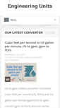 Mobile Screenshot of engineeringunits.com